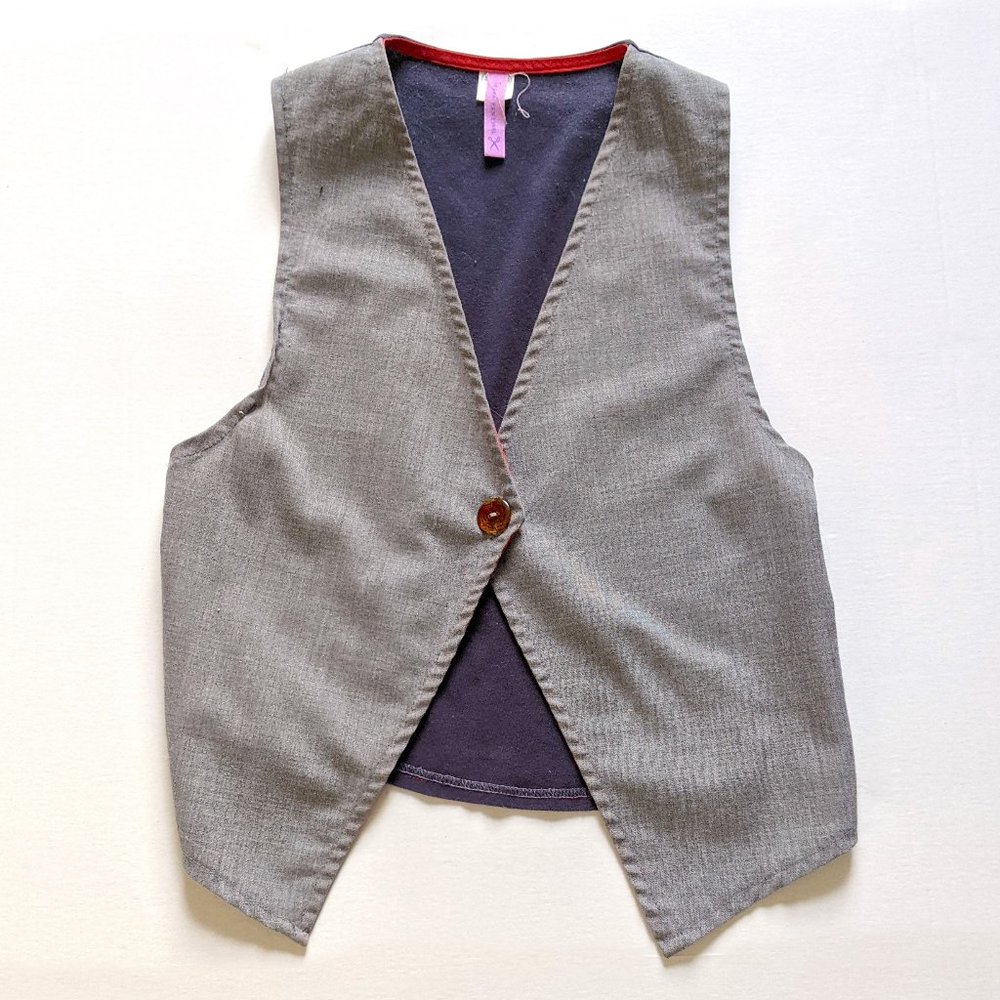 Urban Renewal Linen and Jersey Vest